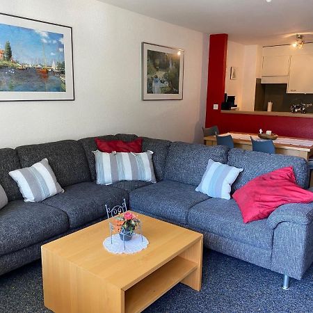 2,5 Pces Accueillant Comme A La Maison Leukerbad Exteriér fotografie