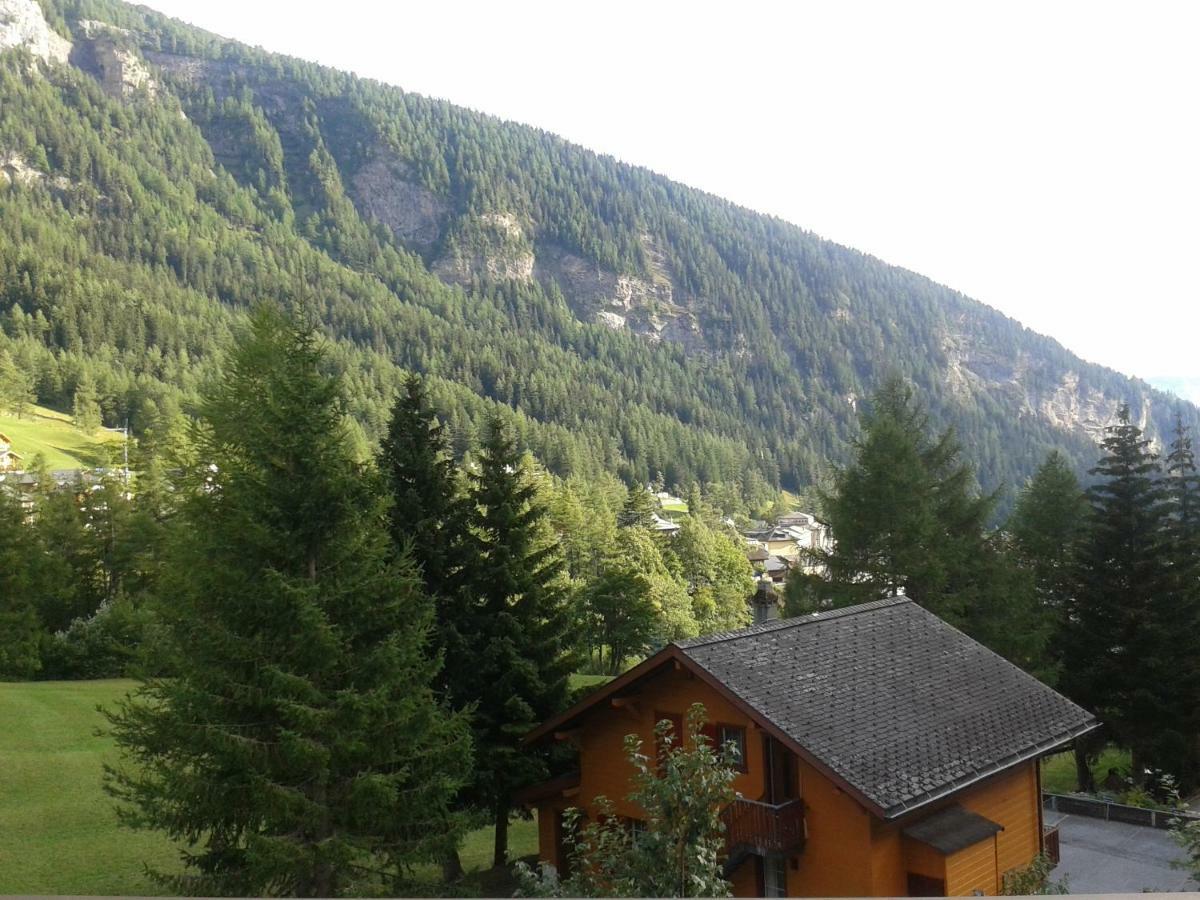 2,5 Pces Accueillant Comme A La Maison Leukerbad Exteriér fotografie