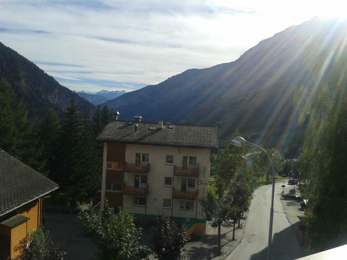 2,5 Pces Accueillant Comme A La Maison Leukerbad Exteriér fotografie