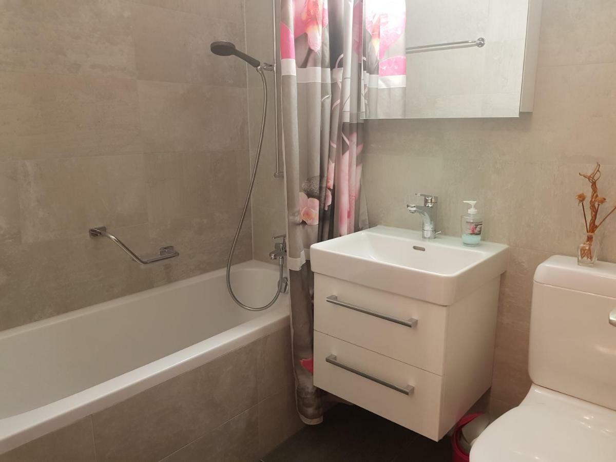 2,5 Pces Accueillant Comme A La Maison Leukerbad Exteriér fotografie